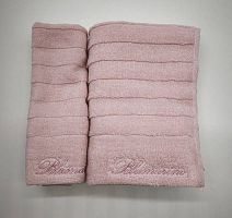 Набор полотенец Blumarine MADEMOISELLE розовый  02 powder pink