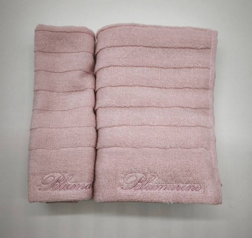 Набор полотенец Blumarine MADEMOISELLE розовый  02 powder pink Артикул: 94883 DolceNoce
