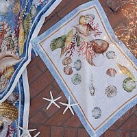 Полотенце Tessitura Toscana Telerie MURICE ROSSO 50х70