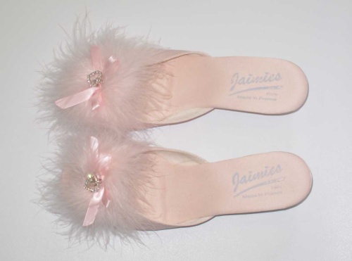 Тапочки Jaimies RIVA mule lolita розовые фото 3