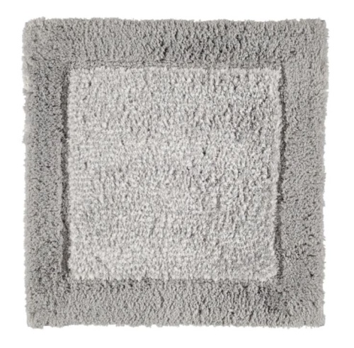 Коврик Cawo TWO-TONE 590 (76 platin серый) 60x60 Артикул: 80447 DolceNoce