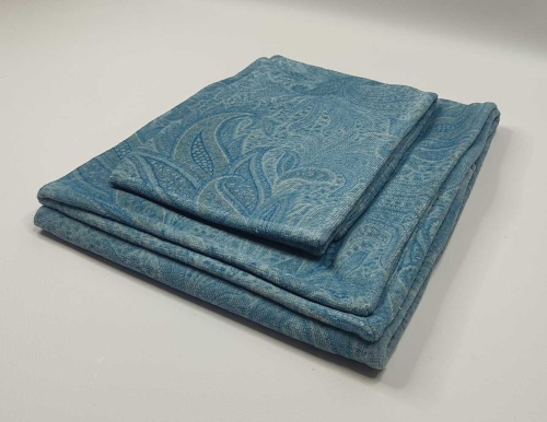 Набор полотенец Etro CALATHEA AK308 S9880 blue голубой 60х100+40х60 Артикул: 70037 DolceNoce фото 4