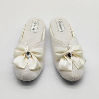 Тапочки Jaimies NATHALIE mule DIAMS Ivoire кремовые
