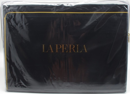 Постельное белье La Perla ACCORDI Q nero-oro черное фото 3