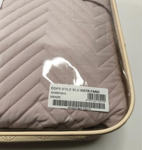 Покрывало Blumarine STILE BLU 270х270 розовое 02 fard pink Артикул: 93746 DolceNoce фото 4