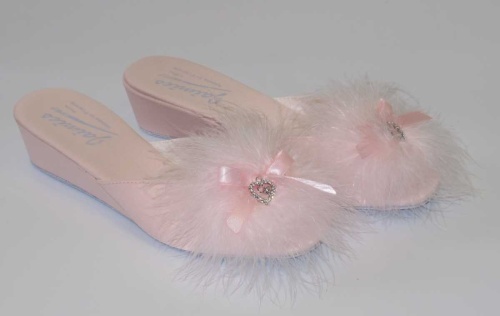 Тапочки Jaimies RIVA mule lolita розовые