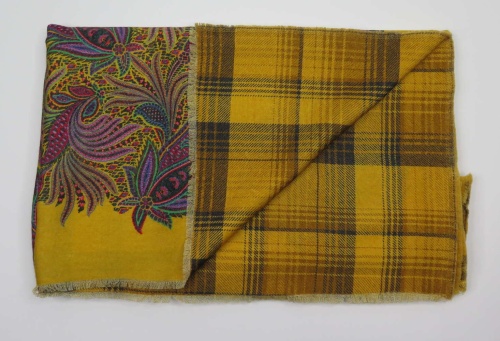 Плед Etro CALATHEA 8155 700 yellow желтый 140х190 Артикул: 70012 DolceNoce фото 3