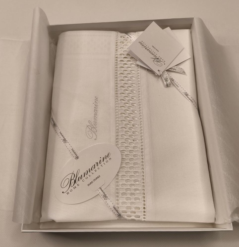Скатерть Blumarine PORCELLANA 180х300 цвет белый white Артикул: 94846 DolceNoce фото 5