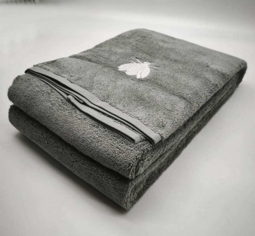 Полотенце Mastro Raphael BATH ESSENTIAL API 9B cement grey 100х150 Артикул: 76628 DolceNoce фото 2