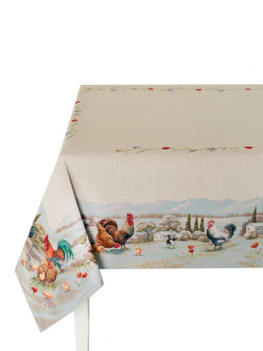 Скатерть Le Gobelin КАНТРИ 140х140 Артикул: 81727 DolceNoce