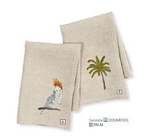 Набор из 4-х салфеток Sander PALM 45х45 (цвет 40)