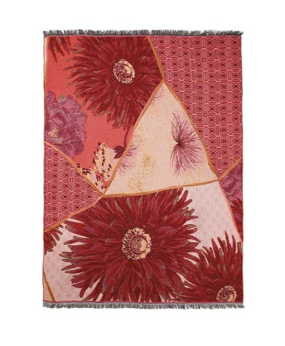Плед K3 Kenzo TSUGI MAIKO col.156 red 145х200 Артикул: 70703 DolceNoce