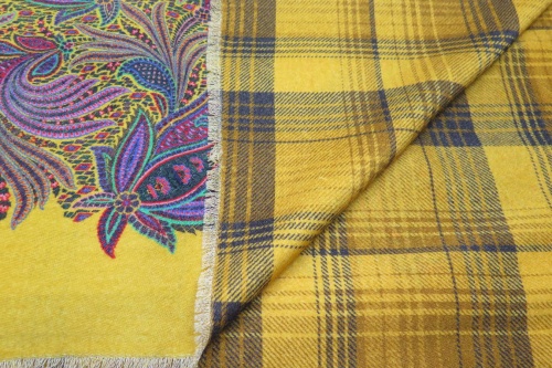 Плед Etro CALATHEA 8155 700 yellow желтый 140х190 Артикул: 70012 DolceNoce фото 4