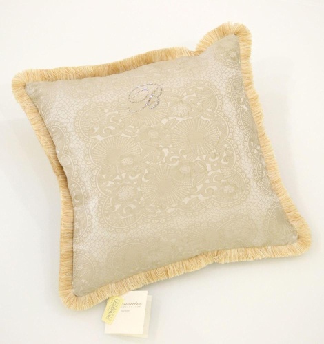 Подушка декоративная Blumarine LAFAYETTE BEIGE 42x42 бежевый Артикул: 94273 DolceNoce фото 3