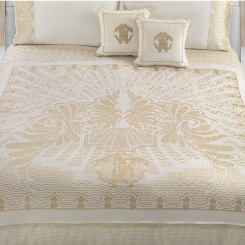 Плед Roberto Cavalli ROYAL GOLD 001 Gold 150х170 Артикул: 88181 DolceNoce
