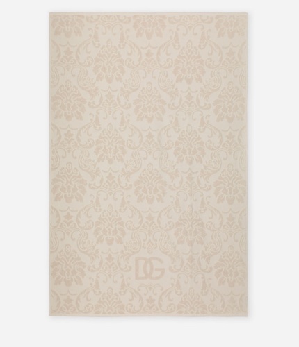 Набор полотенец Dolce & Gabbana DG LOGO beige бежевый Пять штук Артикул: 77202 DolceNoce фото 4