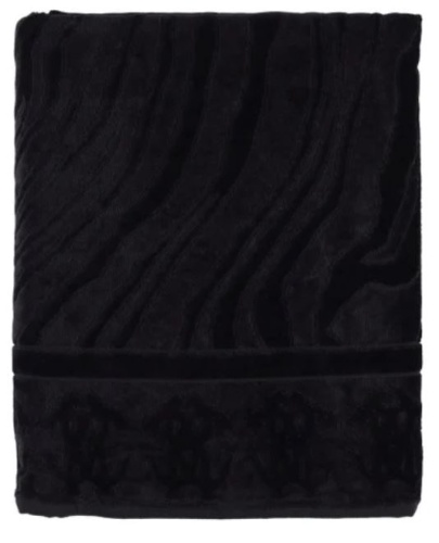 Набор полотенец Roberto Cavalli OKAPI 964 Nero черный Две штуки Артикул: 88166 DolceNoce фото 2
