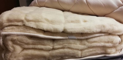 Наматрасник Hefel PURE VELOUR (открытая шерсть) 160х200 Артикул: 87560 DolceNoce фото 5
