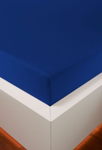 Простыня на резинке Bellana DeLuxe J57BL цвет 616 royal синий 180/200х200/220 см Артикул: 95105 DolceNoce