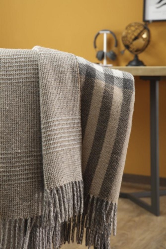 Плед Biederlack NATURALS&PLAIDS (819161) twin check 150х200 Артикул: 79263 DolceNoce фото 5