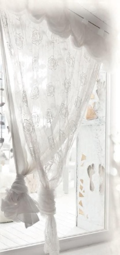Штора Arte Pura BIANCO 130х300 белая Артикул: 87142 DolceNoce фото 2