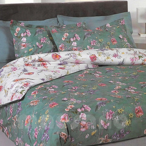 Постельное белье Mirabello CAMPAGNA IN FIORE 09V Verde