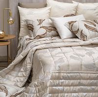 Покрывало Blumarine LUCE 270х270 льняное 10 dore grey