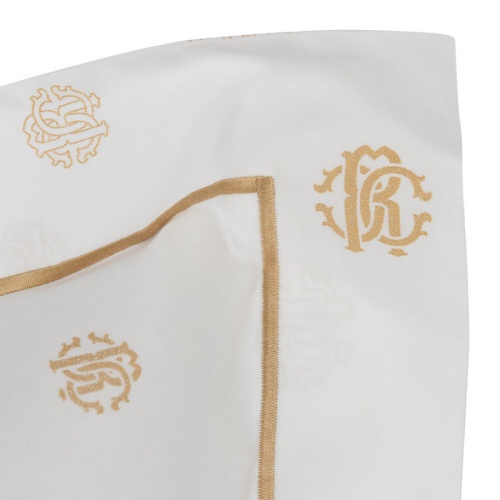 Постельное белье Roberto Cavalli JEWEL MONOGRAM 001 Gold евро фото 3