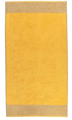 Полотенце Cawo TWO-TONE 590 (57 curry желтый) 50х100 Артикул: 80496 DolceNoce фото 2