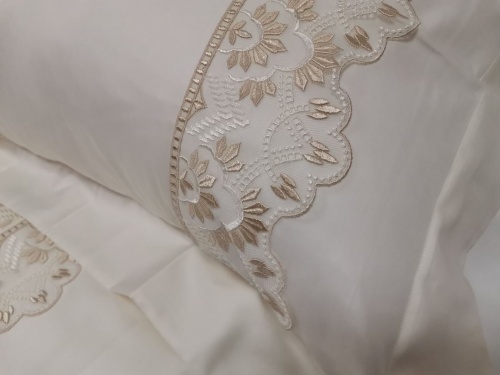 Постельное белье Pam BEA Off white фото 6