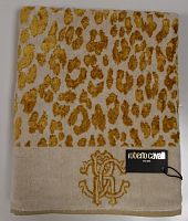 Полотенце Roberto Cavalli SNOW LEOPARD 001 95х150 золото