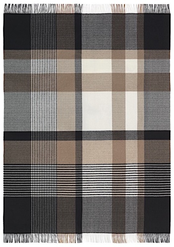 Плед Eagle HARRIS 100 schwarz-natur 150х215 Артикул: 97671 DolceNoce