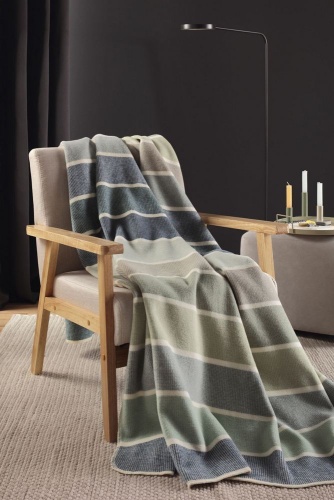 Плед Biederlack Moderns&Classics (818911) cotton lines 150х200 Артикул: 79276 DolceNoce фото 2