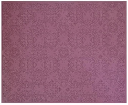 Подтарельник Eusamex URBAN 01 PRUNE 39,5х31,5 см фиолетовый Артикул: 91592 DolceNoce
