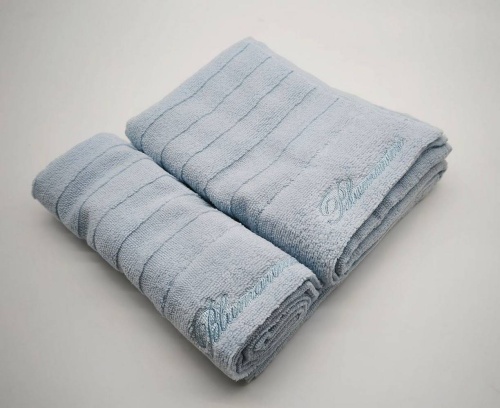 Набор полотенец Blumarine MADEMOISELLE голубой 04 light blue  Артикул: 94880 DolceNoce