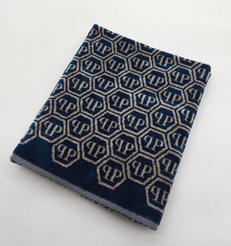Полотенце Philipp Plein PATTERN 111 blue 95х150 Артикул: 69610 DolceNoce фото 2