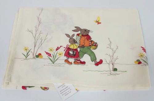 Скатерть Hossner OSTERWANDERUNG (E/BT 22749) 85х85 Германия Артикул: 81037 DolceNoce Скатерть Hossner OSTERWANDERUNG (E/BT 22749) 85х85 Артикул: 81037 DolceNoce