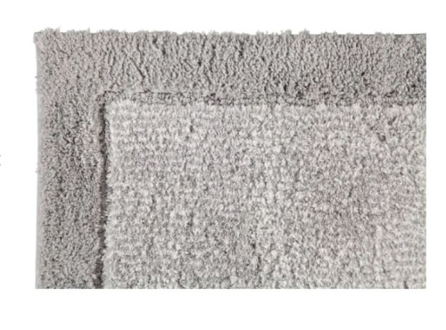 Коврик Cawo TWO-TONE 590 (76 platin серый) 60x100 Артикул: 80444 DolceNoce фото 2