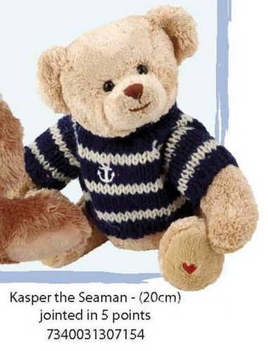 Bukowski KASPER THE SEAMAN 20 см Артикул: 94051 DolceNoce