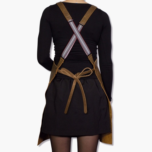 Фартук DutchDeluxes SUSPENDER Style VINTAGE BROWN коричневый Артикул: 92616 DolceNoce фото 2