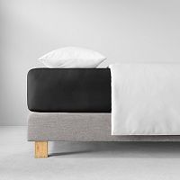 Простыня на резинке Estella 900/schwarz 180/200х200 черная