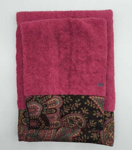 Набор полотенец Etro GIANO AV799 X0865 red красный 60х100+40х60 Артикул: 70152 DolceNoce