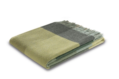 Плед Biederlack NATURALS&PLAIDS (819154) pleasant green 130х170 Артикул: 79260 DolceNoce фото 2