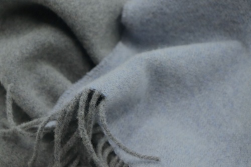 Плед Biederlack DARK VELVET (747204) blau-grau 130x170 Артикул: 79249 DolceNoce фото 2