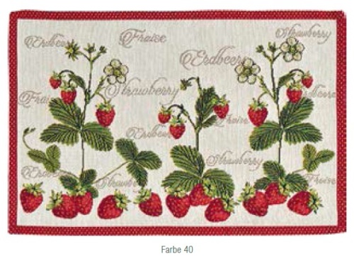Подтарельник Sander STRAWBERRY 32х48 (цвет 40) Артикул: 89332 DolceNoce