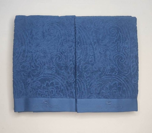 Набор полотенец Etro ELODEA АС251 В0214 light blue голубой 60х100+40х60 Артикул: 70071 DolceNoce фото 2