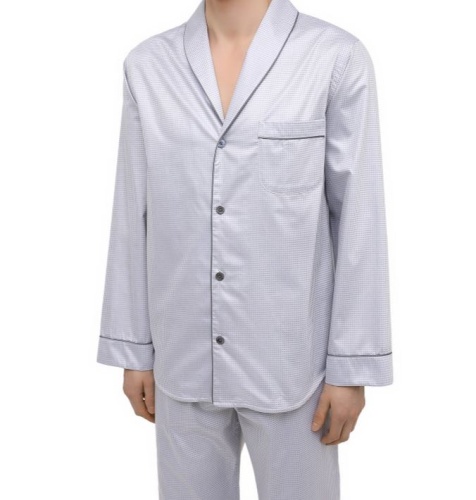 Пижама мужская Zimmerli LUXURY JAQUARD GREY 4737.75016-049 фото 2
