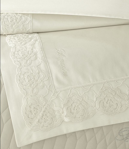 Постельное белье Blumarine ZAFFIRO 04 white белое фото 2