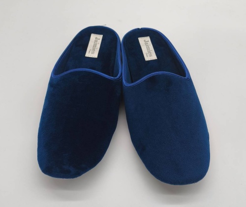 Тапочки Jaimies KEN mule HOMME синие фото 4