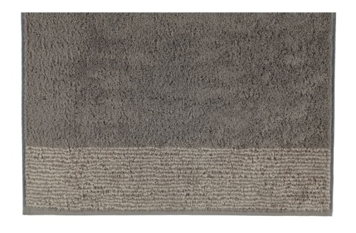 Полотенце Cawo TWO-TONE 590 (70 graphit серый) 80х150 Артикул: 80494 DolceNoce фото 3